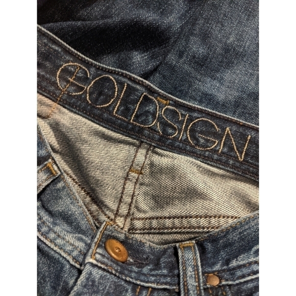 Goldsign Jenny Selvedge Medium Wash Jeans Size 24 - Picture 6 of 9